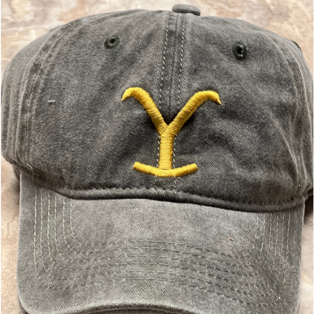 Yellowstone inspired embroidered ball cap